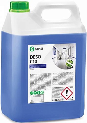 Средство для чистки с дезинфицирующим эффектом 5л Десо C10 концентрированное Грасс