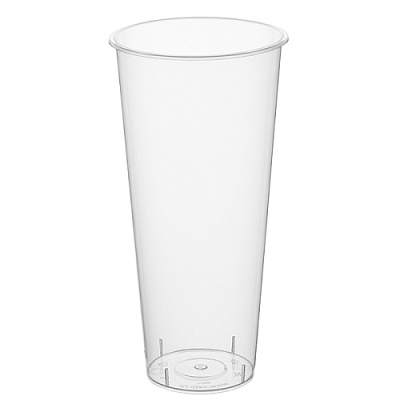 Стакан Bubble cup/шейкер глянец ПП 1022ГП2 D=90мм цвет прозр. 610/655мл ОЗЛП/ВЗЛП (х10/200)